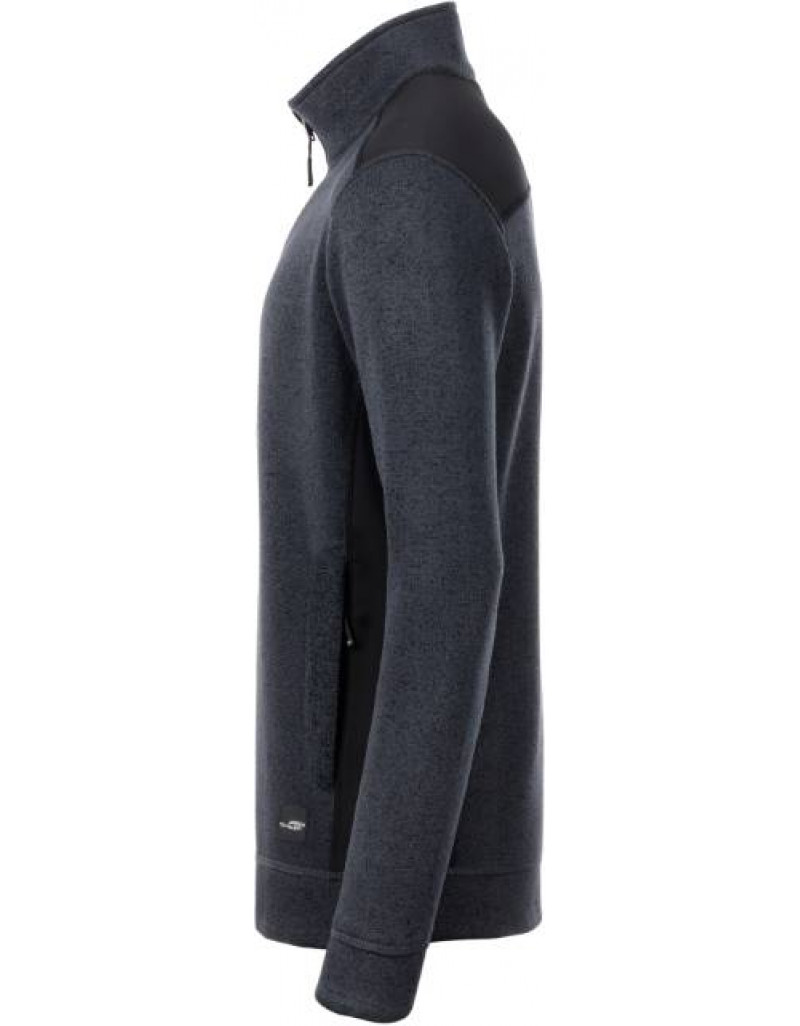 Jachetă de lucru tricotată din fleece pentru bărbați-groasa